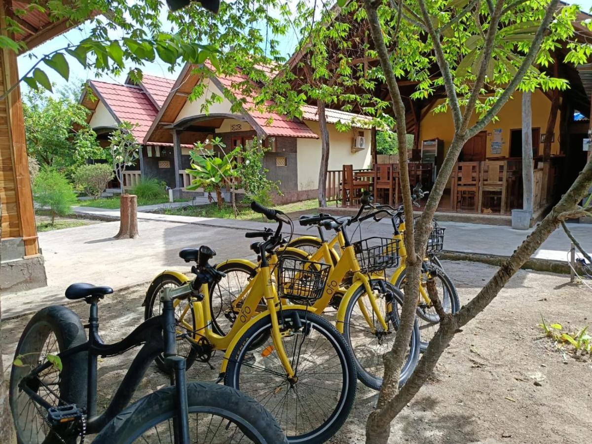 Meno Turtle Bungalows Gili Meno Dış mekan fotoğraf